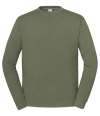 SS151 622820 Fruit of the Loom Iconic Premium Set-In Sweatshirt Classic Olive colour image